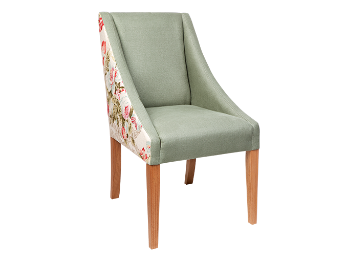 Baker Hi Back Dining Chair Fixed Cover with Top Stitching – Park ...